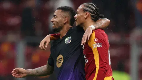 Leroy Sane'nin Barcelona maçında verdiği görüntüye Galatasaraylılardan tepki: Bilinenler ve sonraki adımlar