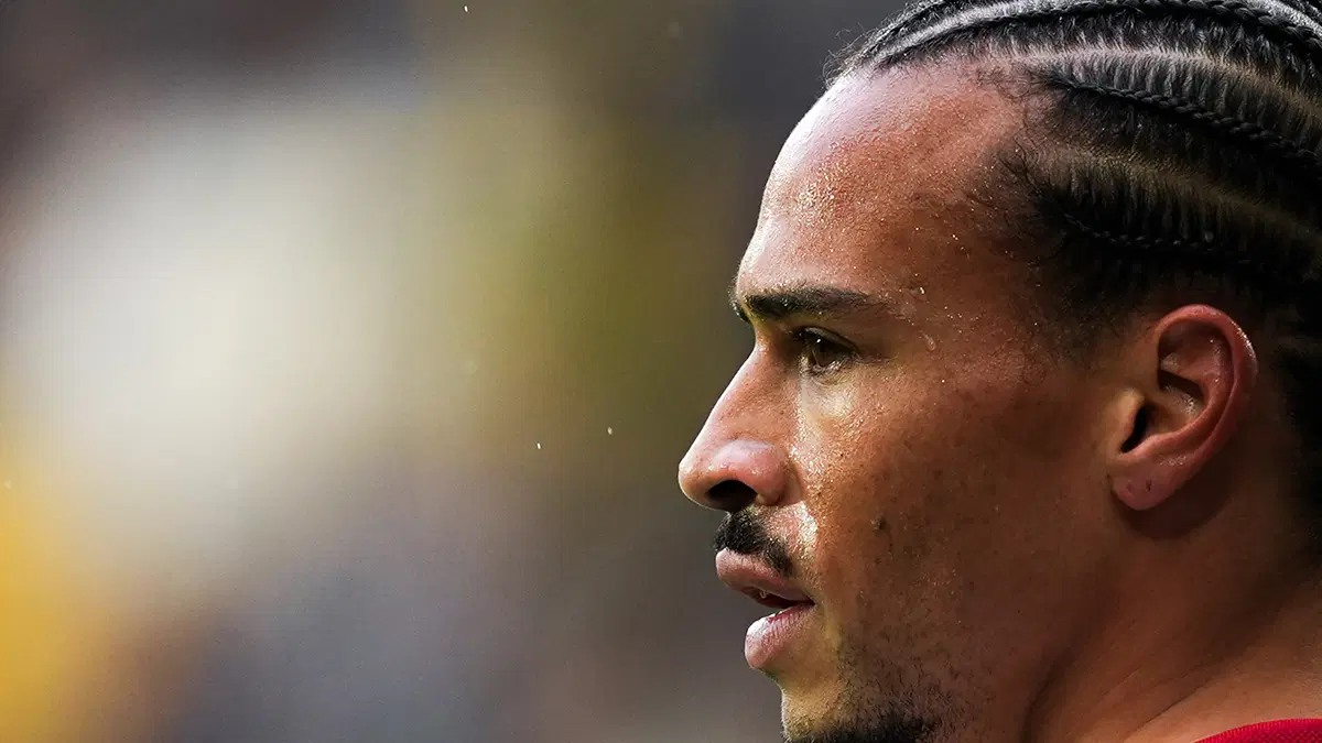 Maç biter bitmez Leroy Sane ve Gabriel Sara patlaması