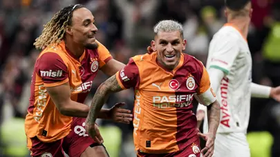Galatasaray, Alanyaspor'u 3 golle geçti Galatasaray, Alanyaspor'u 3 golle geçti