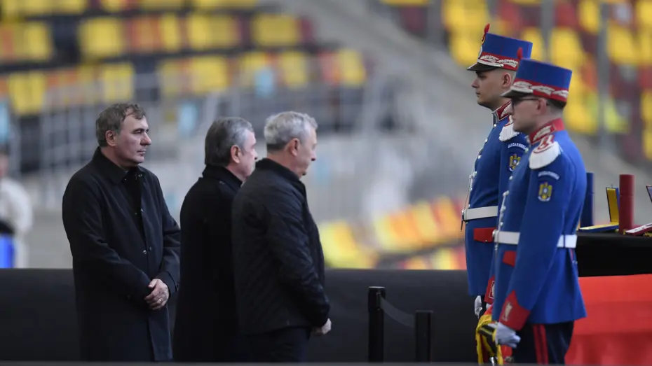 Rumen teknik adam Mircea Lucescu, son yolculuğuna uğurlandı - 3