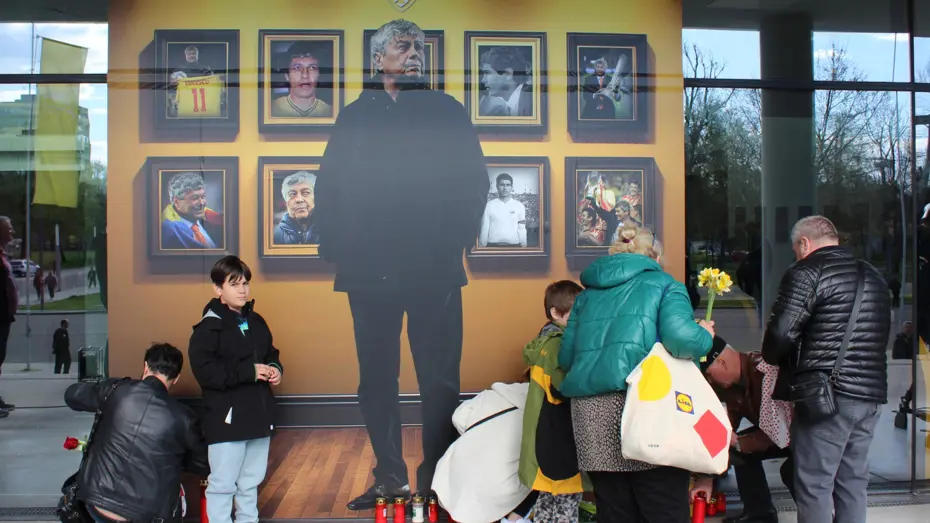 Rumen teknik adam Mircea Lucescu, son yolculuğuna uğurlandı - 4