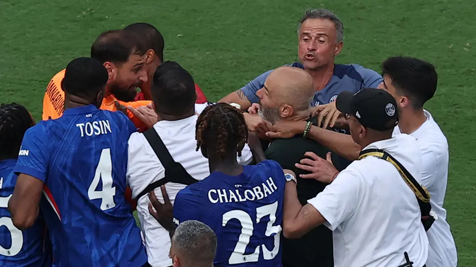 Dev finalde dünyanın konuştuğu skandal: Luis Enrique'nin dudaklarını okudular, olay cümle - 5