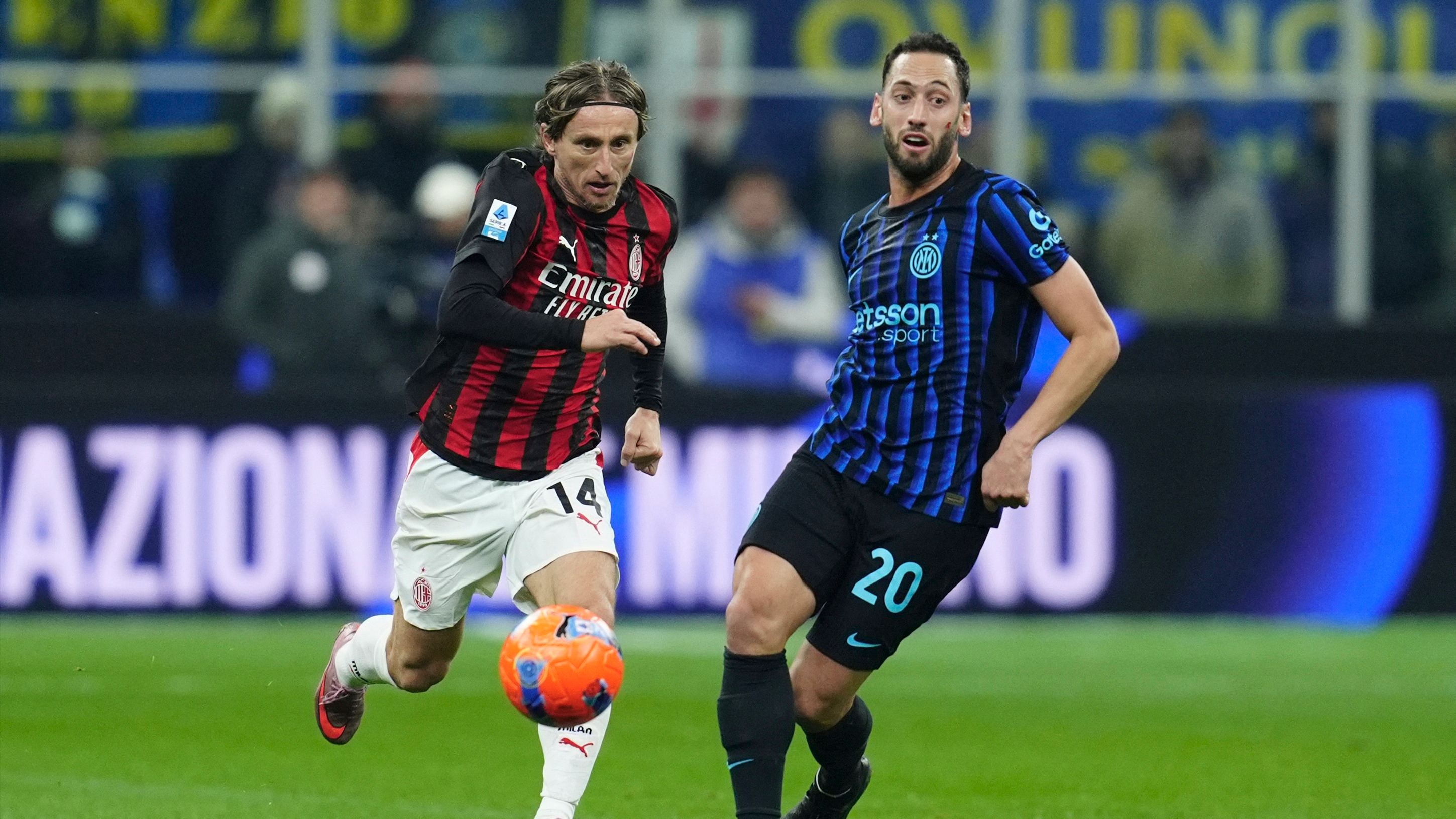 Serie A'da Inter-Milan derbisi nefes kesti: Hakan kaçırdı, Pulisic attı