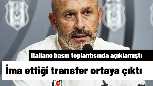 Italiano'nun İma Ettiği Transfer Açıklandı
