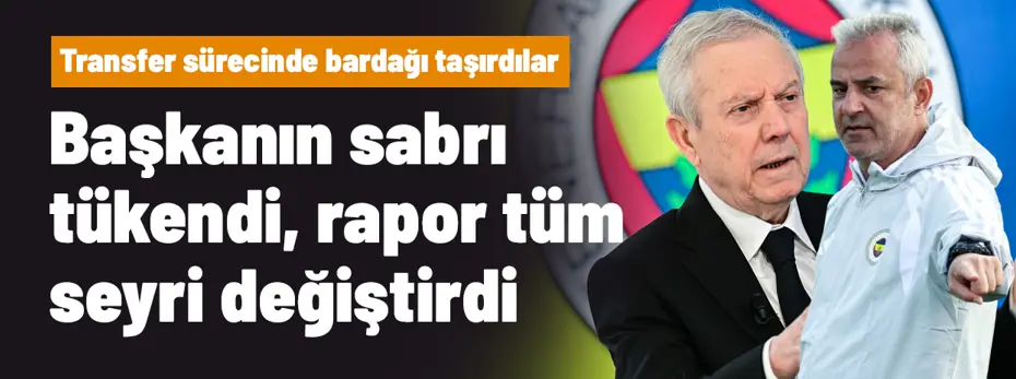 m235n23n5321511-749362 Bardağı taşırdılar! Aziz Yıldırım'ın sabrı tükendi, İsmail Kartal'ın raporu tüm seyri değiştirdi