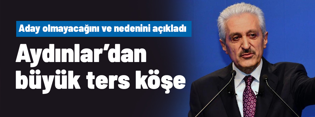 Mehmet Ali Aydınlar'dan büyük ters köşe! Başkan adaylığıyla ilgili kararını resmen açıkladı