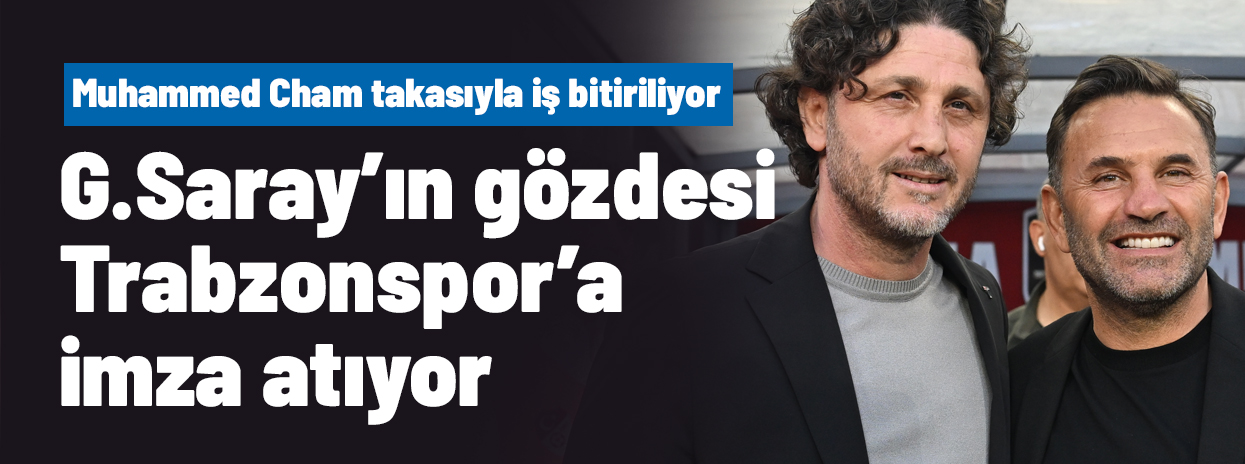 Galatasaray'ın gözdesi Trabzonspor'a imza atıyor! Muhammed Cham takasıyla iş bitiyor