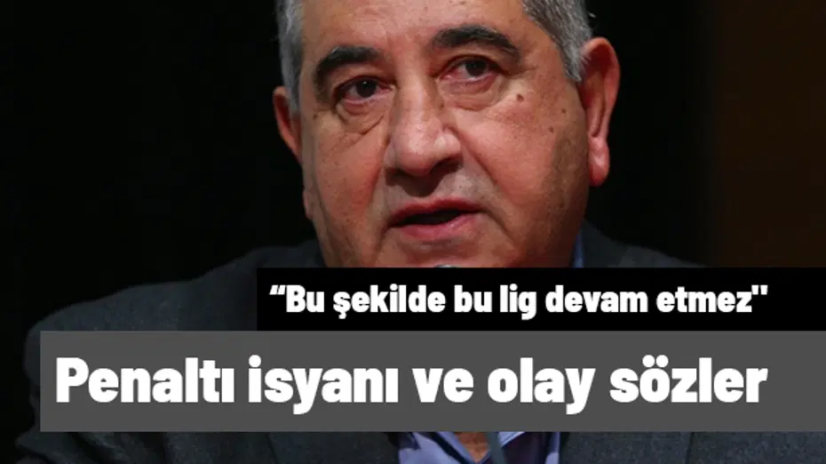 Fenerbahçe'den penaltı isyanı! Mahmut Uslu: "Lig bu şekilde devam etmez"