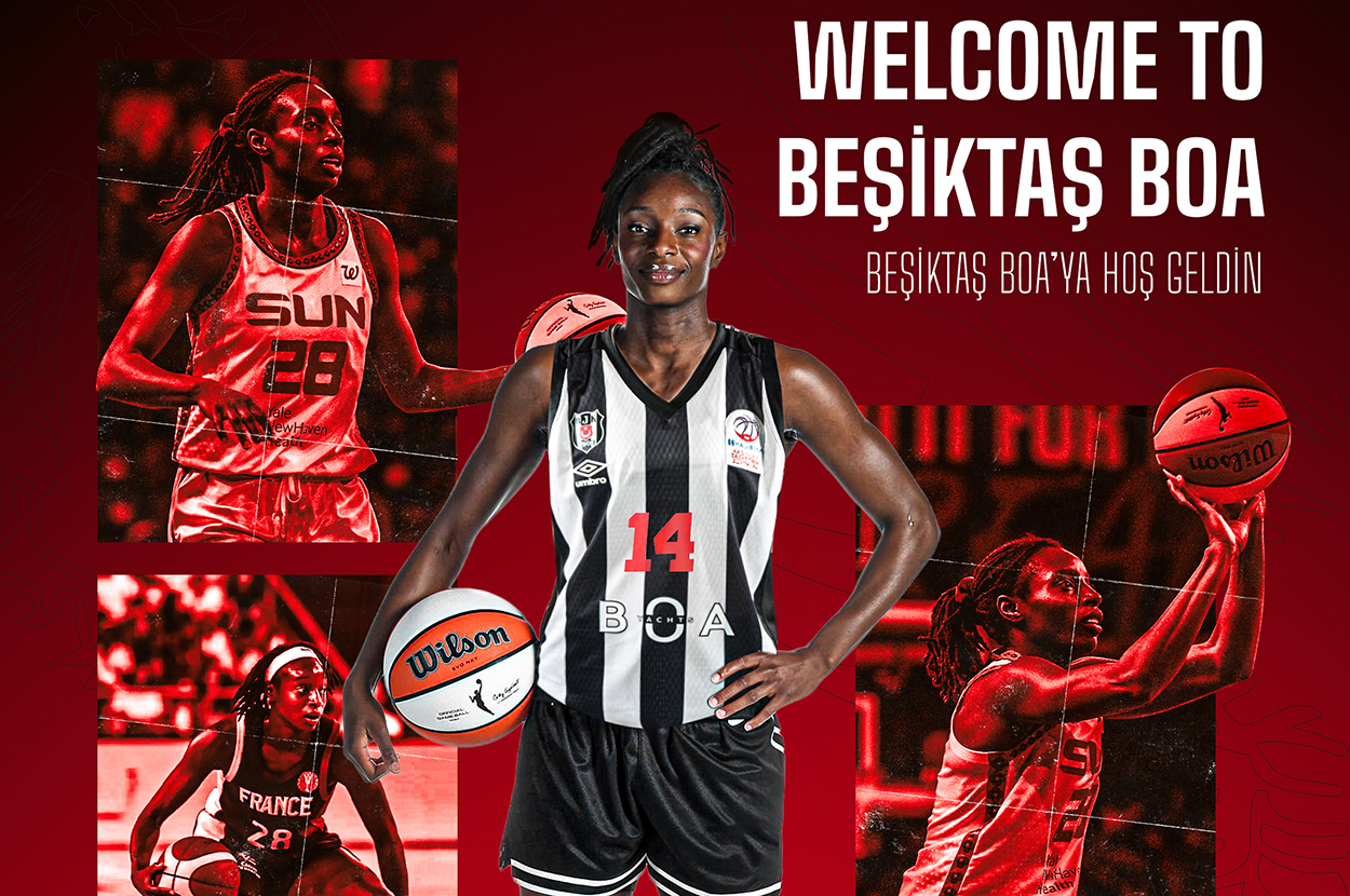 Beşiktaş transferi duyurdu: Fransız şutör gard ile sözleşme imzalandı