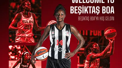 Beşiktaş transferi duyurdu: Fransız şutör gard ile sözleşme imzalandı