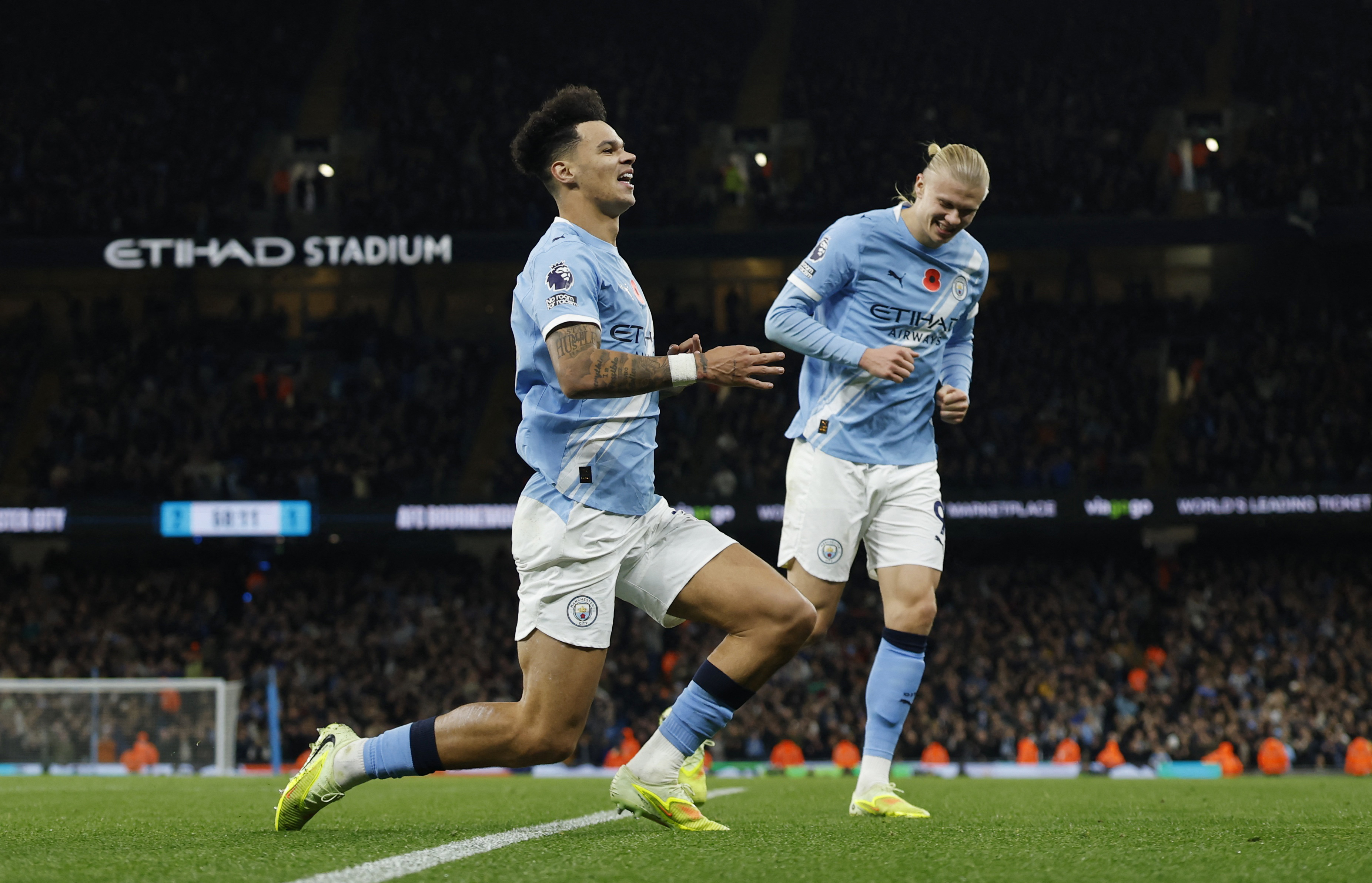 Manchester City, 3 golle kazandı; İkinci sıraya yükseldi