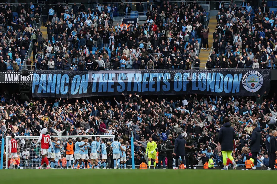 Manchester City-Arsenal maçında olanlar dünya gündemine oturdu! Karşılaşma oynanırken açıklama geldi - 5