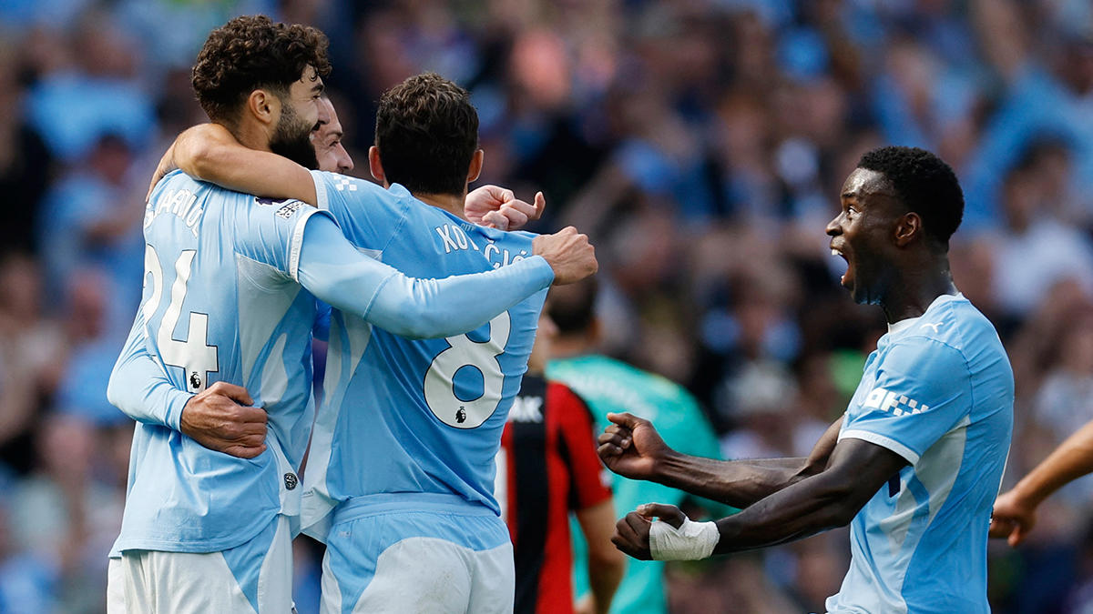 Manchester City 8 dakikada geri döndü, sezona galibiyetle başladı