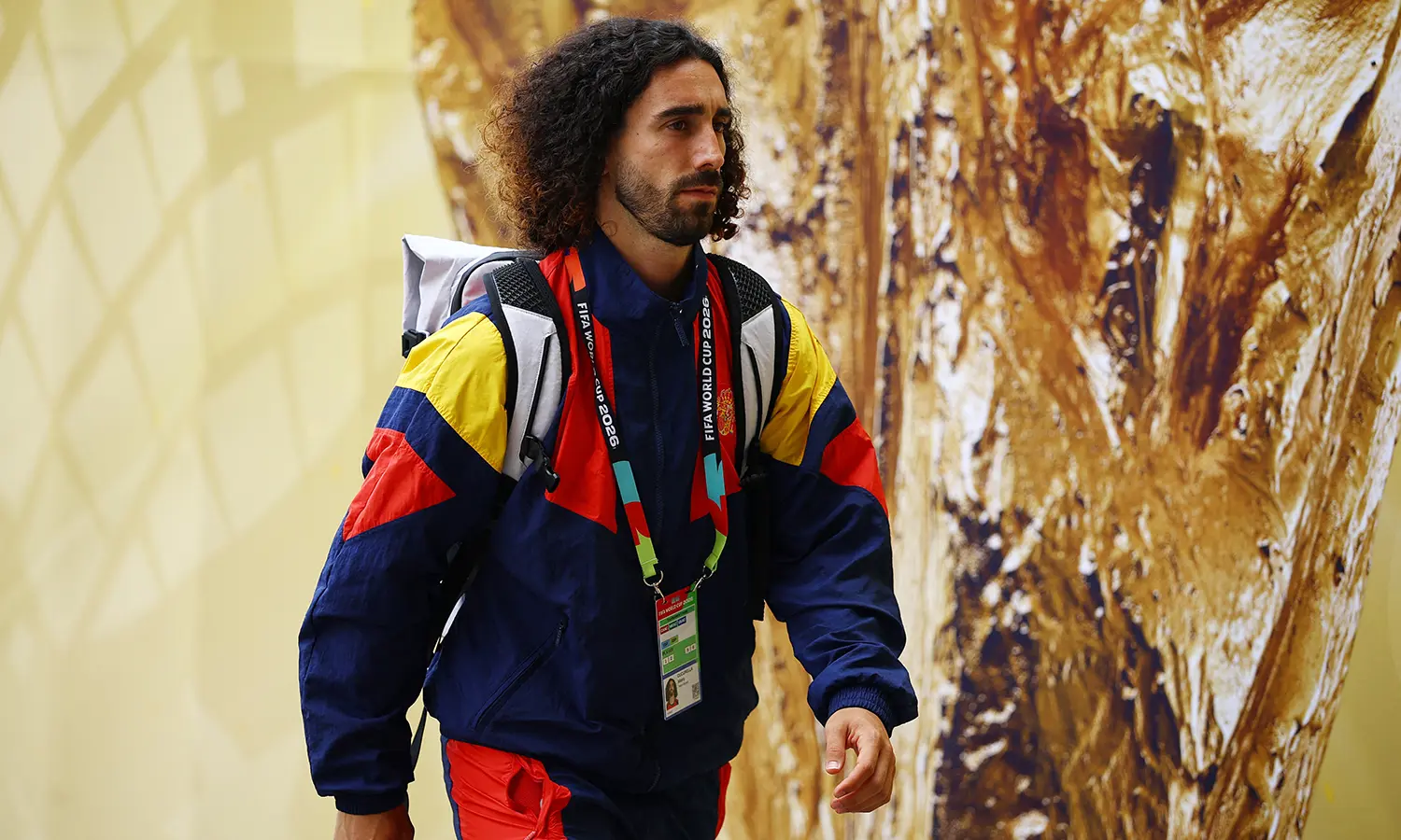 Marc Cucurella, Luis De La Fuente'nin dövmesini yaptırdı