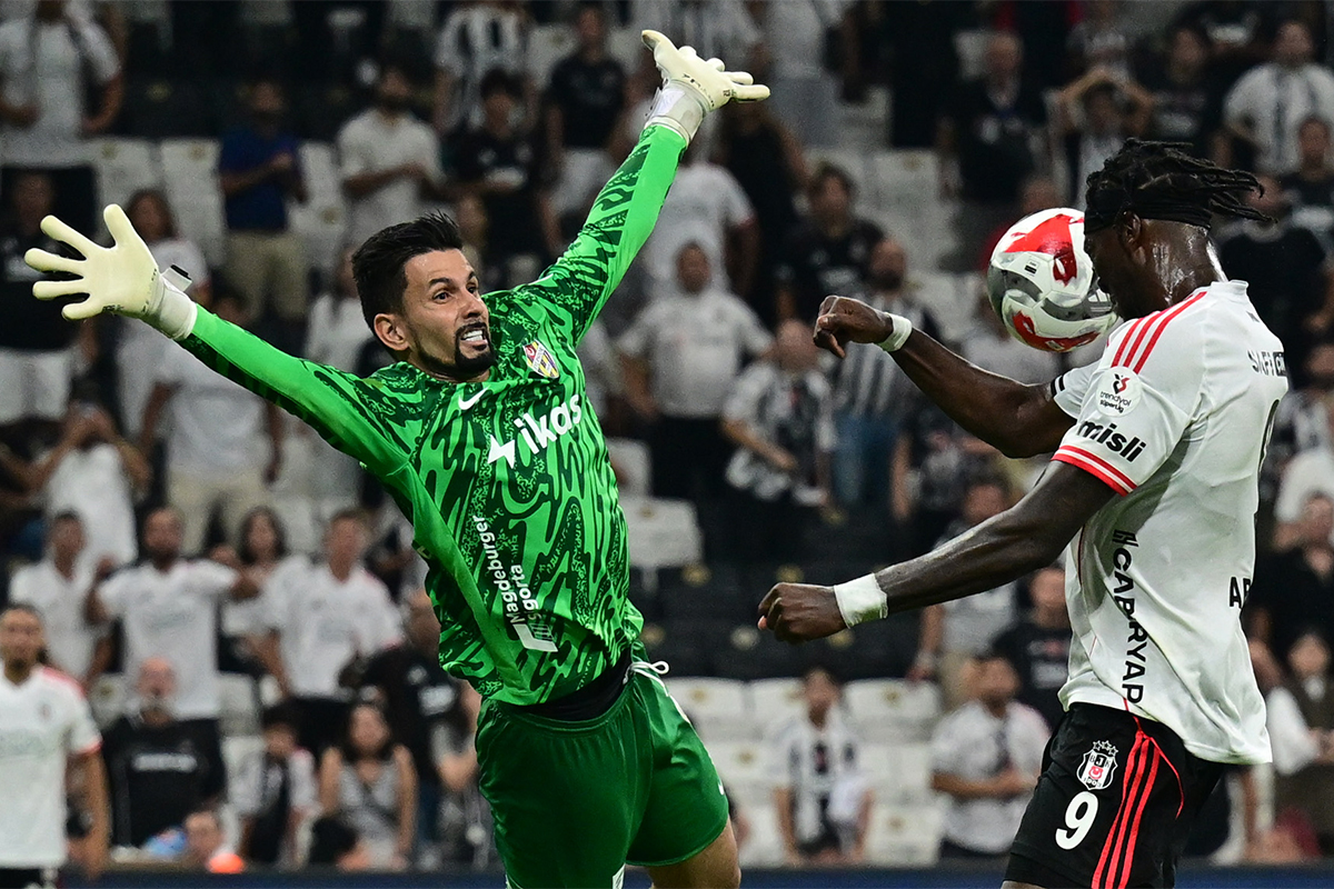 Herkes Eyüpspor kalecisi Marcos Felipe'yi konuşuyor: 3 gün önce geldi, Beşiktaş maçına damga vurdu