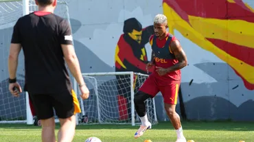Galatasaray, günü çift idmanla tamamladı: Yarın Avusturya'ya gidecek