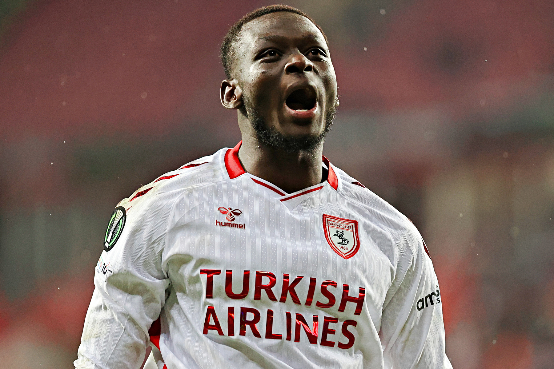 Marius Mouandilmadji zirvede: Samsunspor'a Konferans Ligi'nde dev katkı