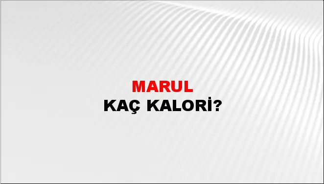 Marul Marul