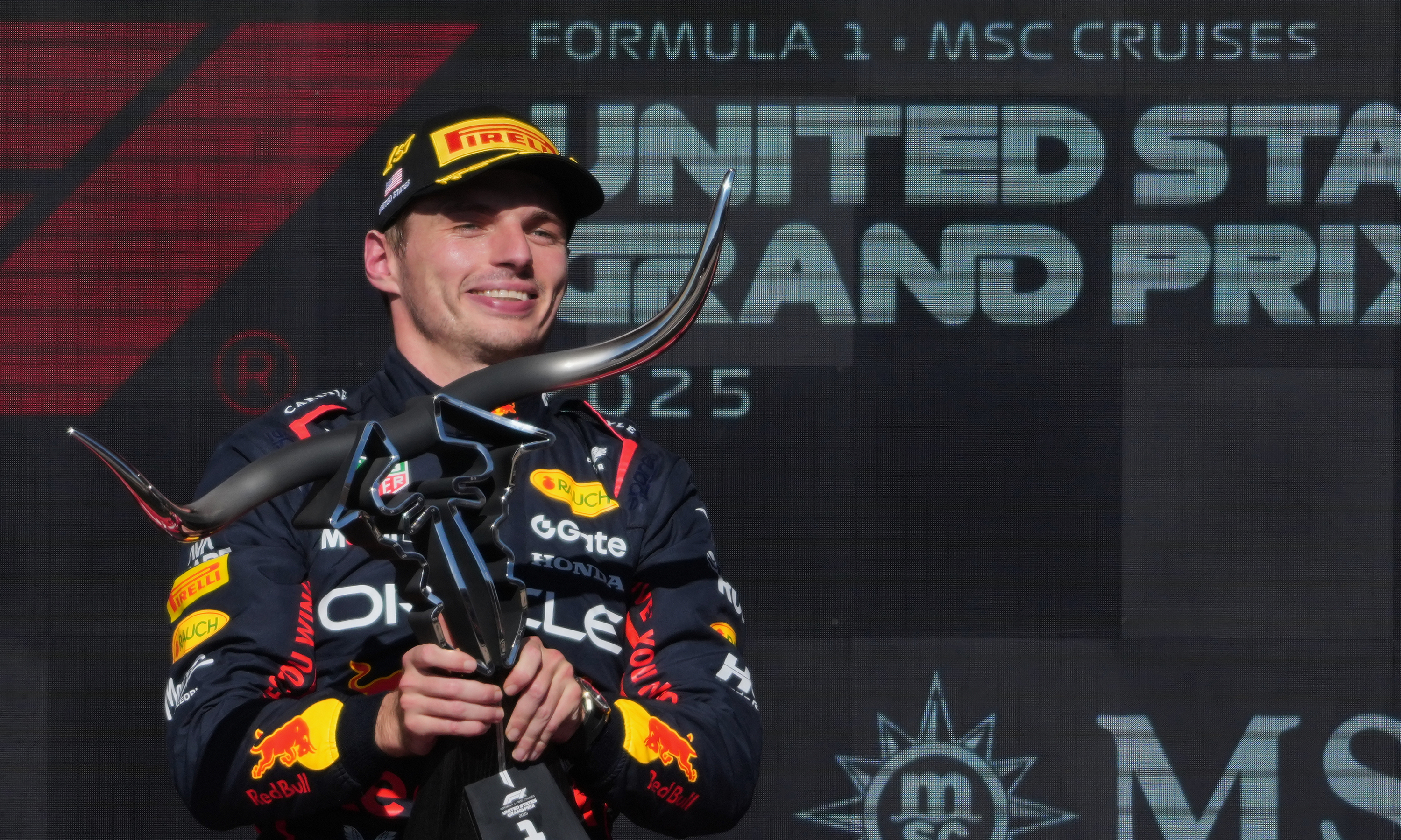 ABD GP'sinde mutlu sona Max Verstappen ulaştı