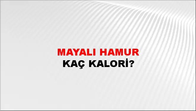 Mayalı Hamur Mayalı Hamur