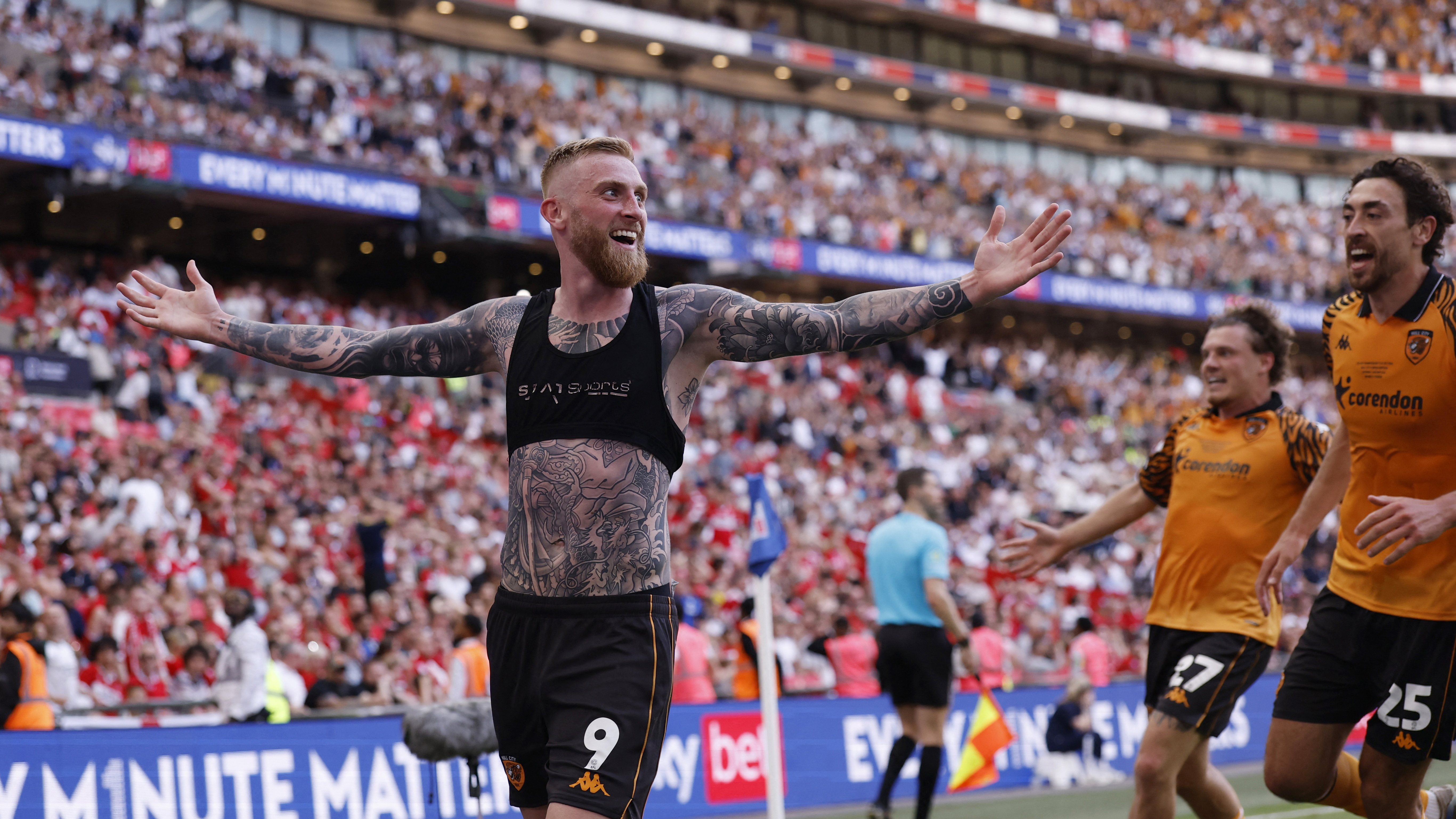 Tarihi gol 90+5'te geldi: Acun Ilıcalı'nın sahibi olduğu Hull City Premier Lig'de
