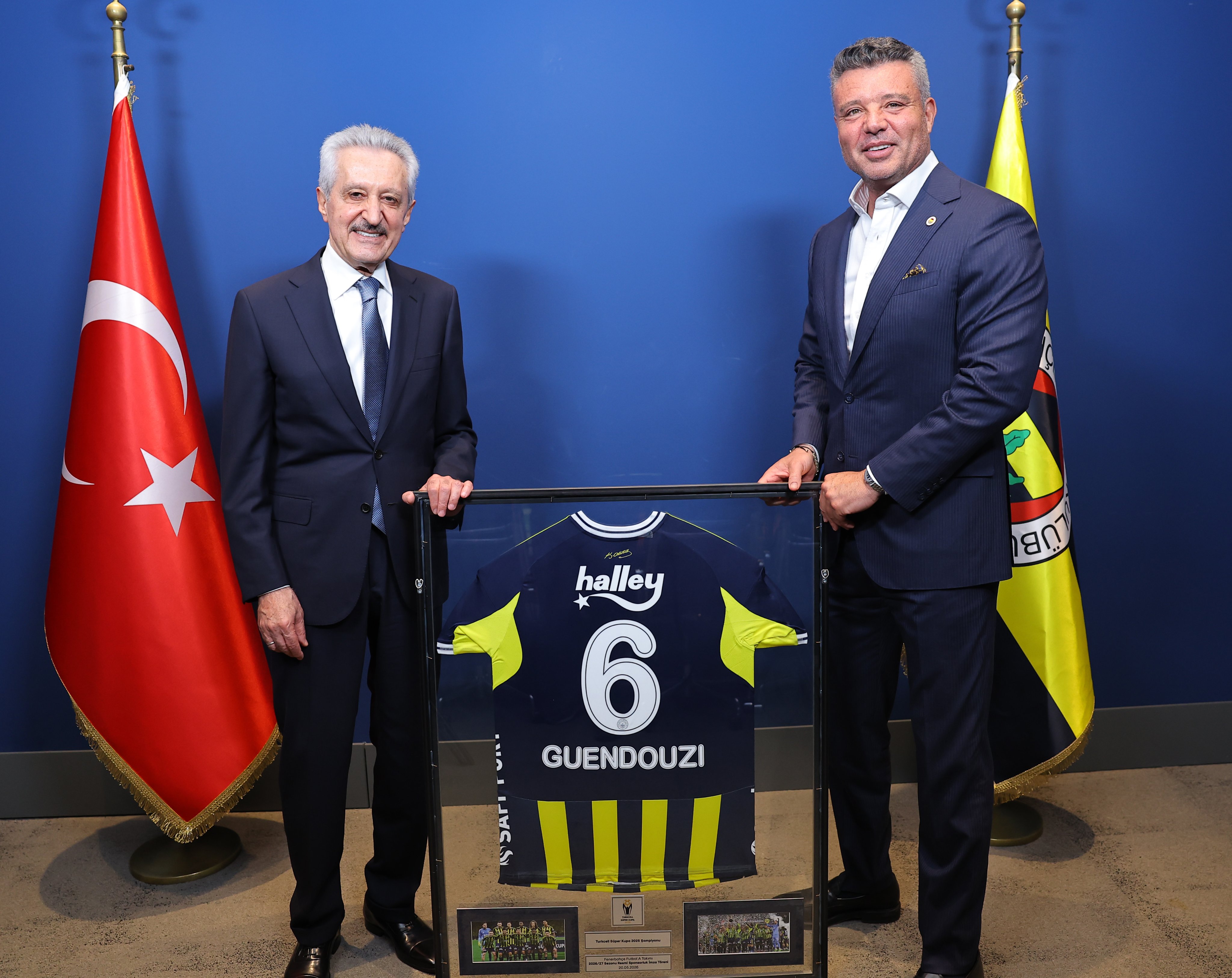 Fenerbahçe'de forma altına yeni sponsor