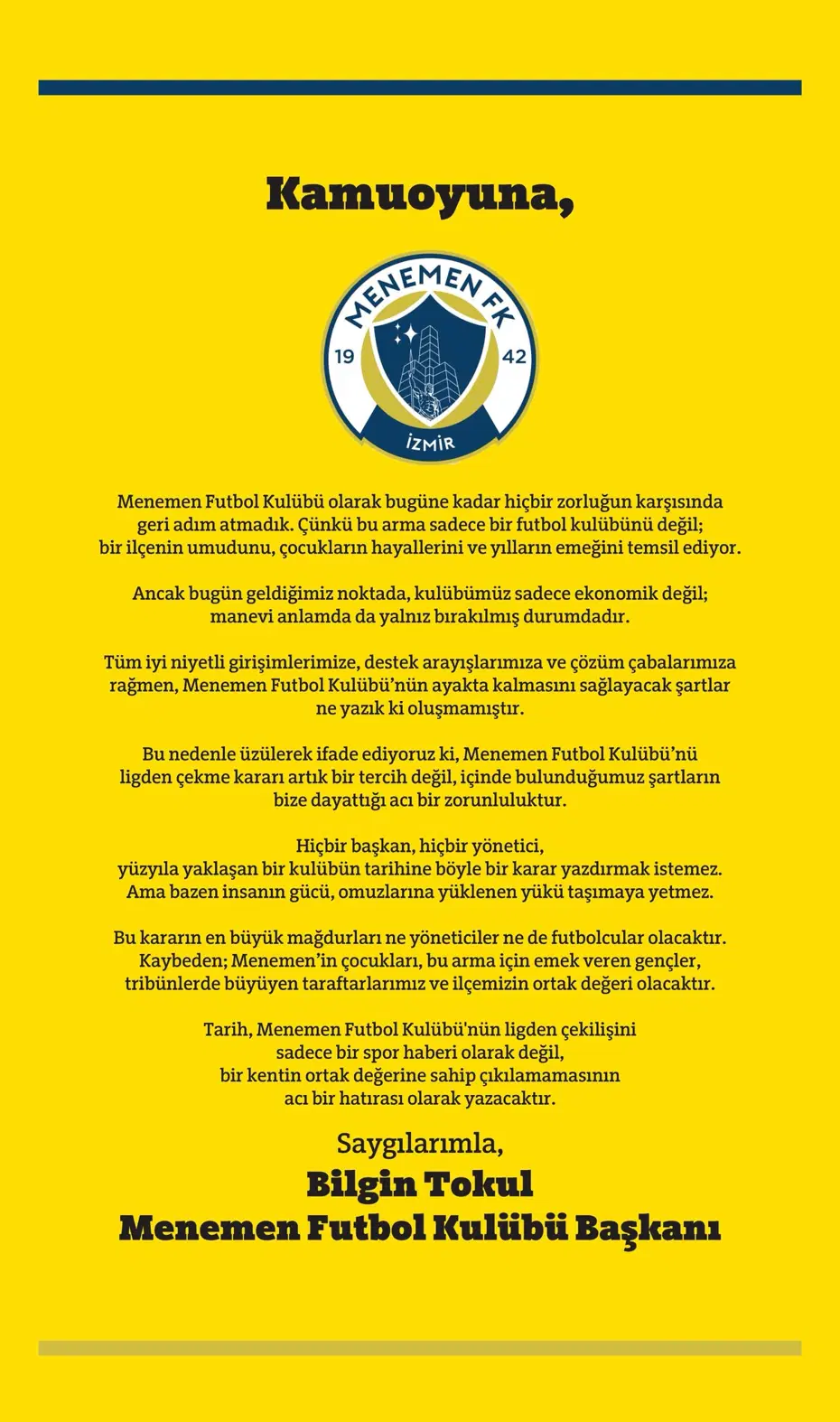 84 yıllık Türk kulübü ligden çekildi, başkanın sözleri dikkat çekti - 2
