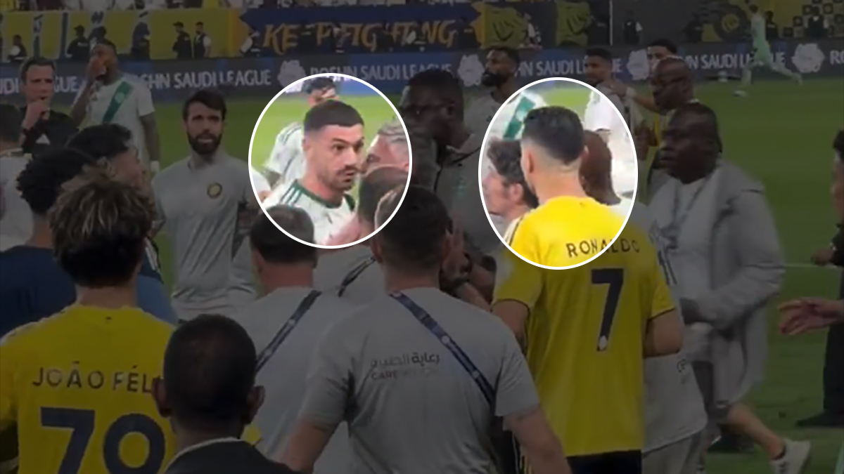 Merih Demiral, Cristiano Ronaldo'nun üzerine yürüdü, ortalık fena karıştı!