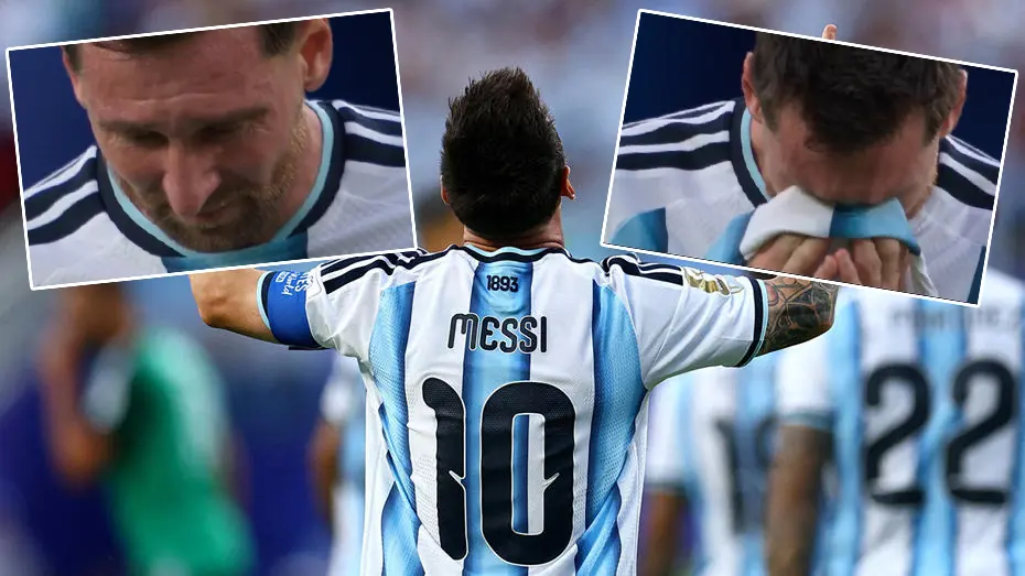 Messi gözyaşlarına boğuldu, maç biter bitmez sebebini açıkladı!