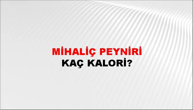 Mihaliç Peyniri