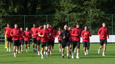 A Milli Takım, Belçika'da İtalya maçının hazırlıklarına başladı