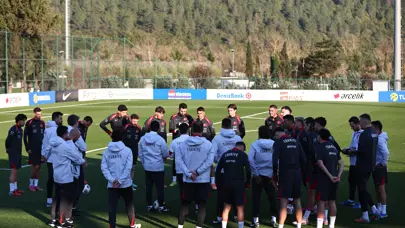 Milli Takım'da İspanya maçı hazırlıkları başladı