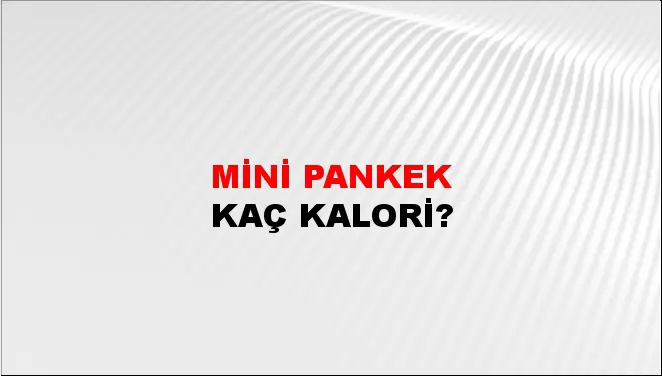 Mini Pankek Mini Pankek