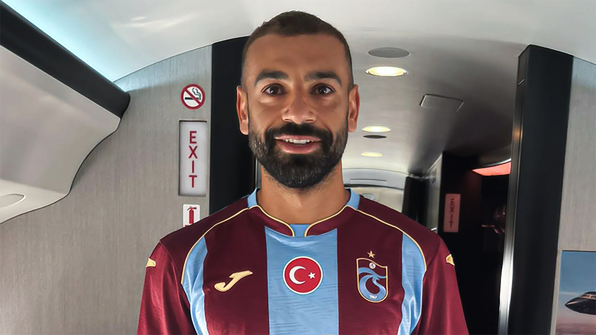 Salah, Trabzonspor formasını giydi: Taraftarlara ilk mesaj