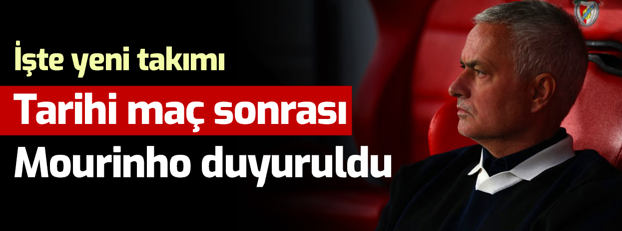 Karabağ'ın tarihi zaferi sonrası Benfica, Bruno Lage'ı kovdu: Jose Mourinho'yu duyurdular