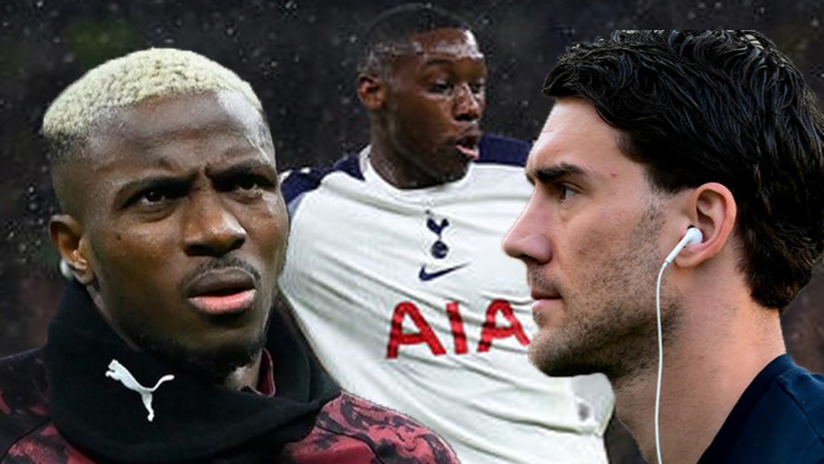Osimhen, Vlahovic ve Kolo Muani! İtalyan basınından ortalığı