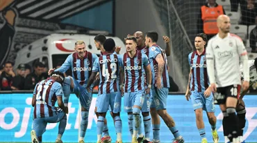 Protestoların damga vurduğu maçta kazanan Trabzonspor