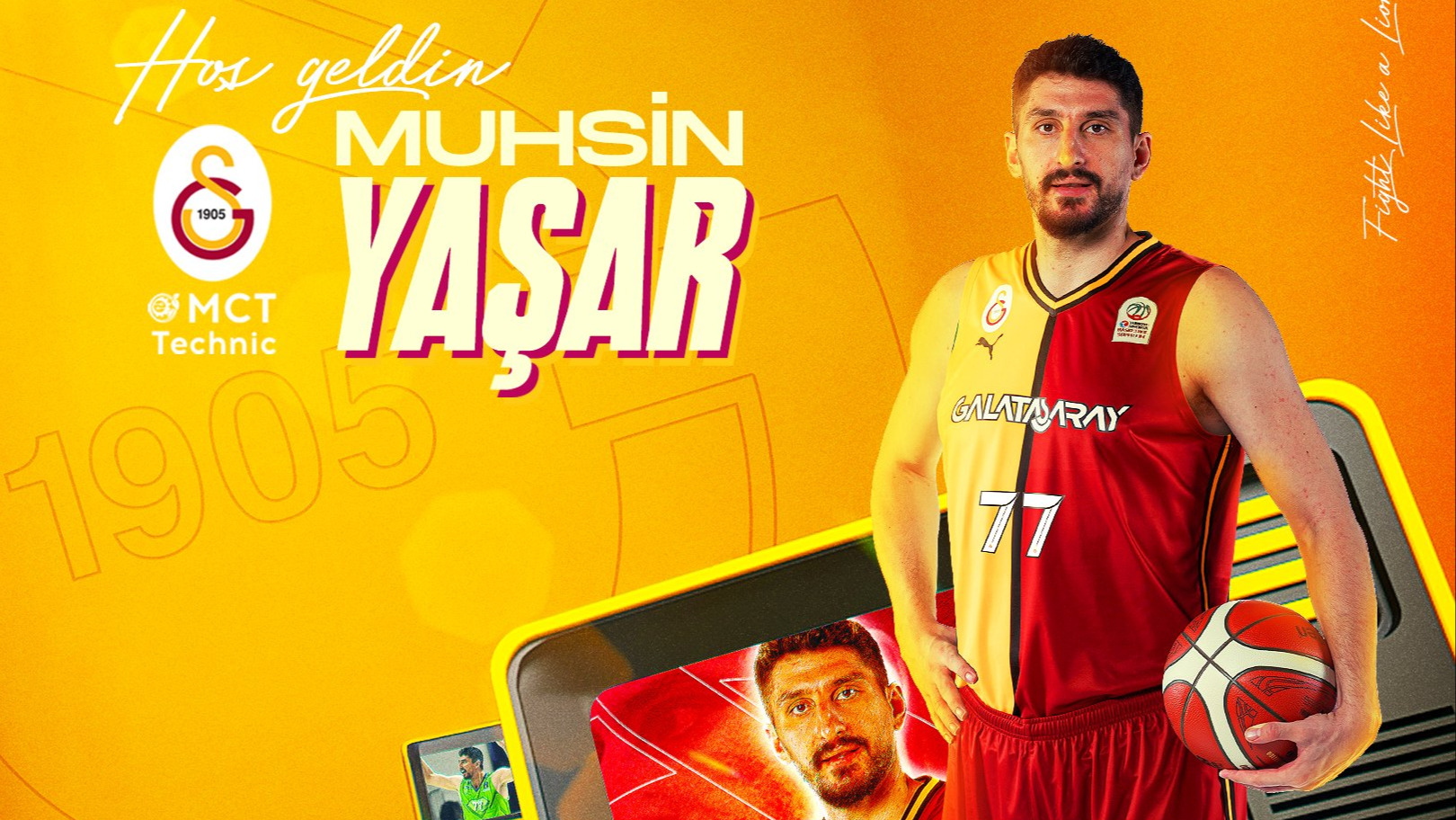 Galatasaray MCT Technic'e Karşıyaka'dan takviye