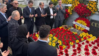 Galatasaray'ın eski başkanı Mustafa Cengiz, vefatının dördüncü yılında kabri başında anıldı
