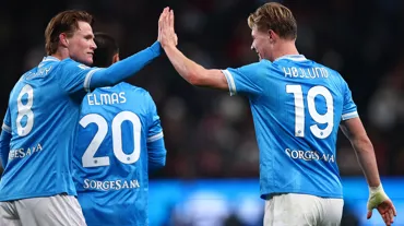 Höjlund galibiyete damga vurdu: Napoli 2 golle finalde