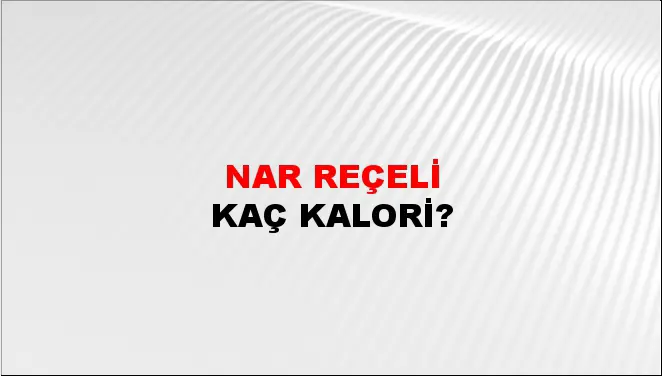 Nar Reçeli Nar Reçeli