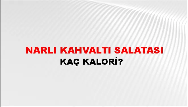 Narlı Kahvaltı Salatası