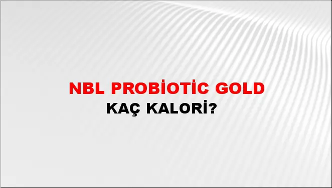 Nbl Probiotic Gold Nbl Probiotic Gold