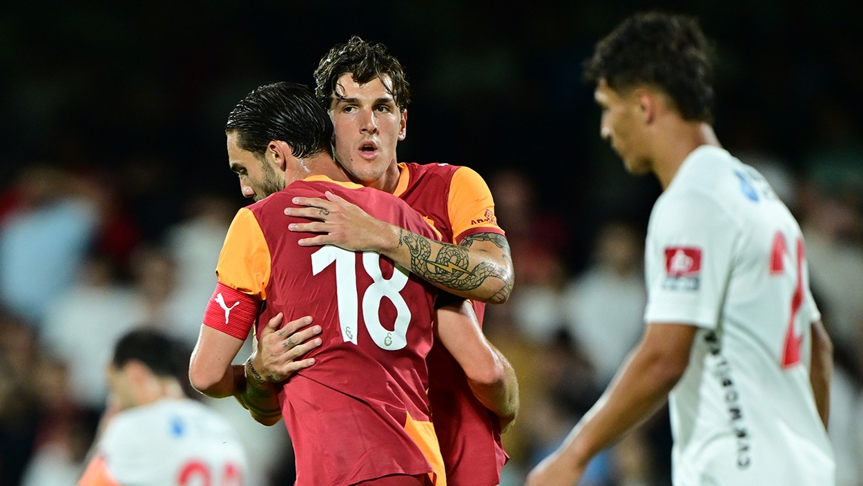 Tam 7 gol: Galatasaray'dan Ümraniyespor'a karşı farklı galibiyet (Özet, goller)