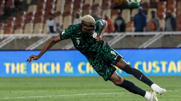 Galibiyet golünün asisti Osimhen'den: Nijerya, Dünya Kupası ümitlerini sürdürüyor