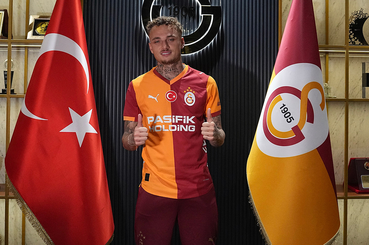 Galatasaray tarihinin 214. yabancı futbolcusu Noa Lang