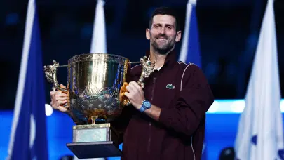 Rekorların adamı Djokovic: Çin Açık'ta mutlu son Rekorların adamı Djokovic: Çin Açık'ta mutlu son
