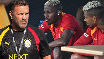 Osimhen ve Lemina, Okan Buruk'un kapısını çalıp aynı istekte bulundu! Tereddütsüz "Tamam" dedi