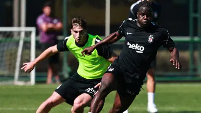 Beşiktaş taktik çalıştı Beşiktaş taktik çalıştı