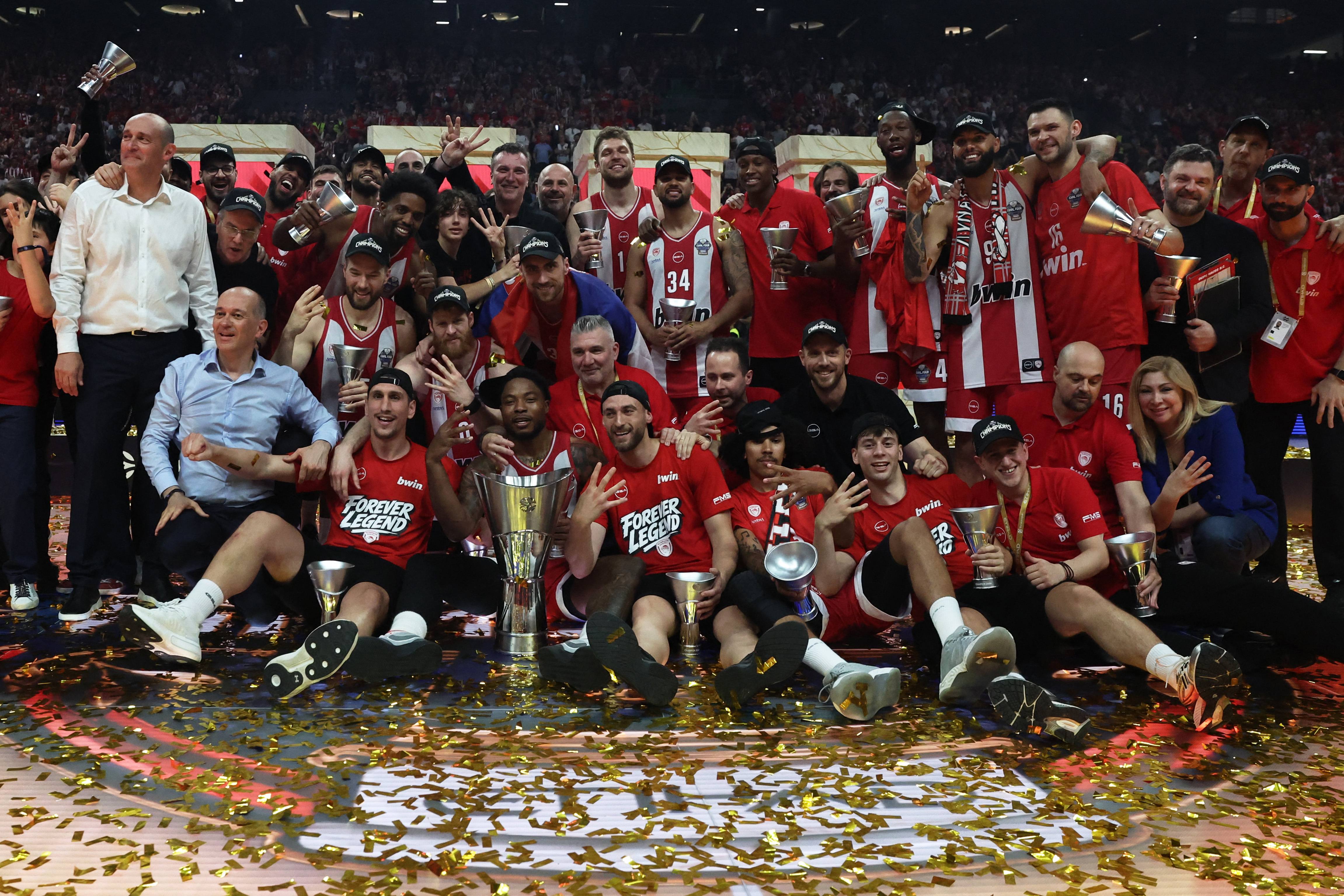 EuroLeague'de şampiyon Olympiakos
